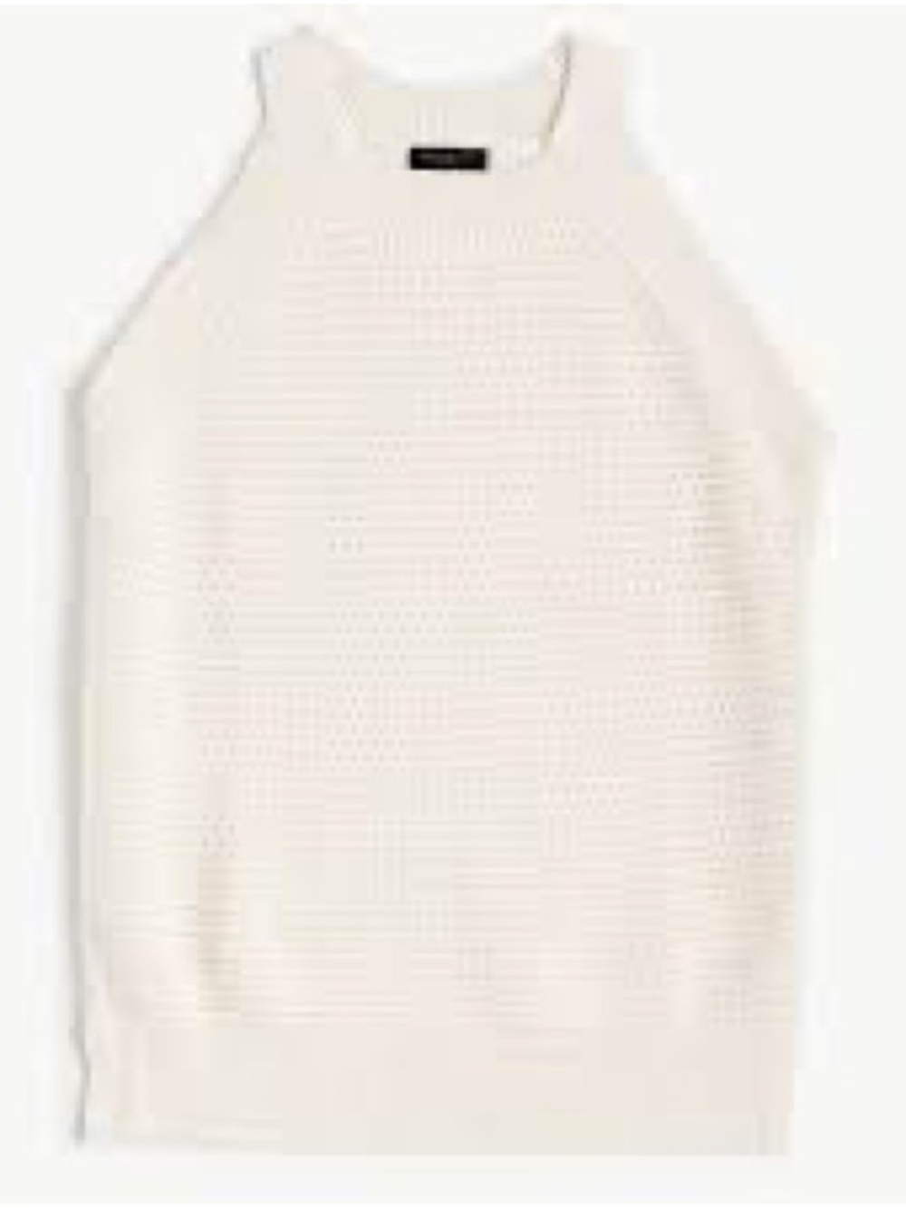 Ann Taylor knit halter top shell